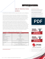 TippingPoint® Threat Protection System 5500TX Series