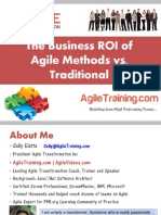 The Business ROI of Agile Methods vs. Traditional: Presenter: Sally Elatta