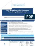 Plan Relance Économique CGEM 