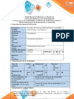 Guia de Actividades y Rubrica de Evaluacion-Paso 5-Tomar Decisiones de Financiación e Inversión