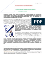 2.4 Control económico y control político