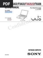 Service Manual: PCG-FXA32/FXA33/ /FXA36