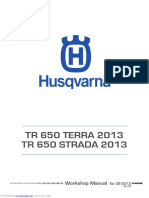 TR 650 TERRA 2013 TR 650 STRADA 2013: Workshop Manual