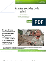 Determinantes Sociales de La Salud MF UAch 2014