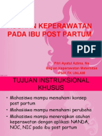 ASKEP POST PARTUM Azlina 2016