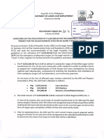 DO 166 16 Guidelines On The Utilization of P 4504500 - 00 For The Emergency Employment Project For The Sugar Workers