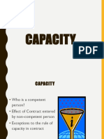 Capacity (LAW2104)