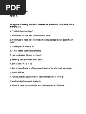 SOAP NOTE
