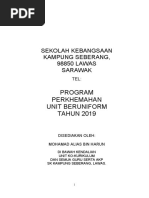 KERTAS KERJA PERKHEMAHAN 2019