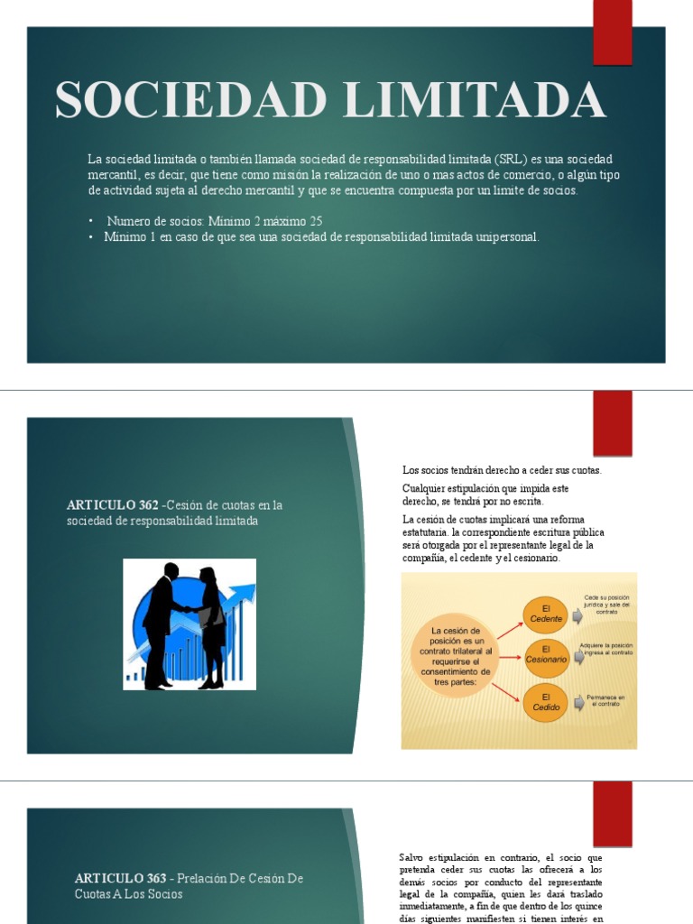 Guía sobre la Sociedad Limitada SRL | PDF | Gobierno