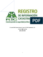 Registro de Información Castastral