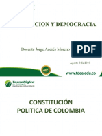 Constitucion y Democracia