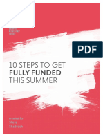 10 Steps Fully Funded This Summer