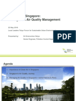 Clean Air in Singapore: Strategies in Air Quality Management