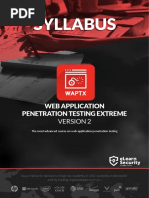 The Most Advanced Course On Web Application Penetration Testing