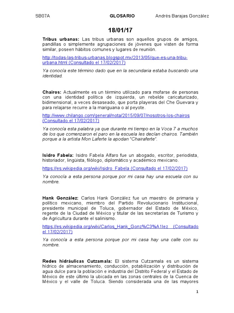 Glosario de Términos Urbanos y Sociales | PDF | Judios Ashkenazi | Aliyah