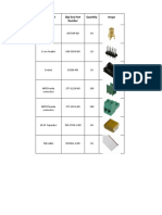 Component Digi-Key Part Number Quantity Image: SMA Port A97594-ND 60