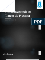 Linfadenectomía en Cáncer de Próstata