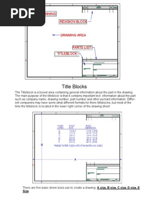 Title Blocks | PDF