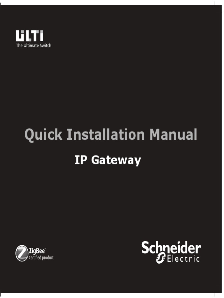 Quick Installation Manual IP Gateway | PDF | Wireless Lan | Ac Power ...