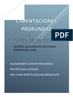 Cimentaciones Profundas Investigacion Alexander Gaspar Melendez PDF