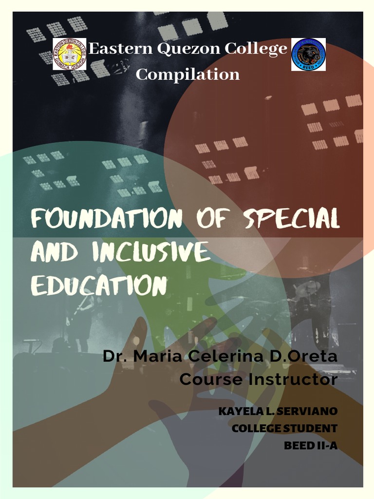 Foundation of Special and Inclusive Education | PDF