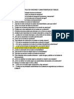 Cuestionario Del Capitulo de Funciones y Caracterisiticas de Tuneles