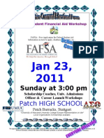 FAFSA Workshop Jan 2011