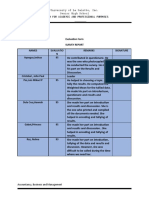 GROUP 1-11ABM Evaluation For Survey Report