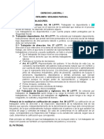 2do Parcial Derecho Laboral I