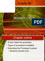 Chapter 5B: Modern Cpus