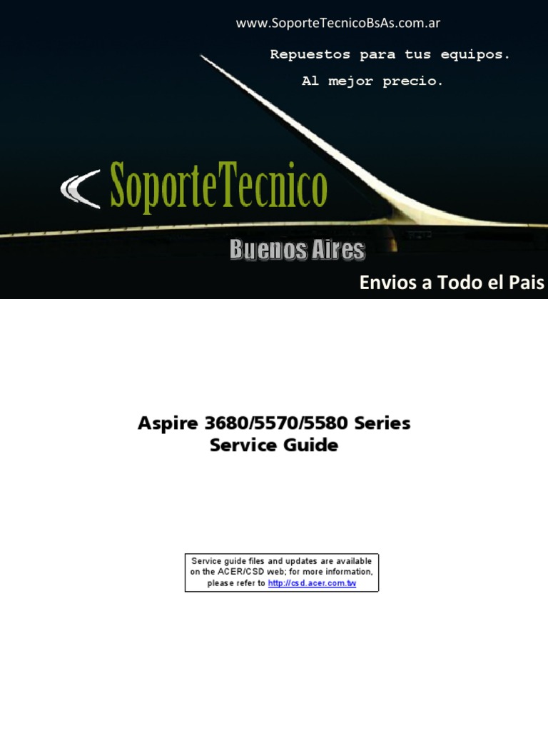 Service Manual Acer Aspire 3680 5570 5580 | Secure Digital | Digital