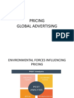 Pricing Global Advertising
