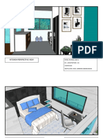 Kitchen Perspective View: Reyes, Michael Jude G. Bs - Architecture - 04 Compsci-03 Instructor: Arch. Janmark Cabamungan