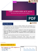 Unit 5: The Companies Act, 2013