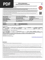 Irctcs E-Ticketing Service Electronic Cancellation Slip (Personal User)