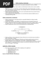 Mobile Computing Unit 1 PDF