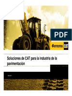 Soluciones CAT de Pavimentacion