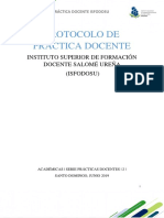 Protocolo de Elaboración Del Informe Final de Investigación Acción PDF