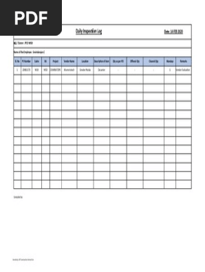 Daily Inspection log.xlsx