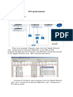 EPG Quick Manual Guide for System Structure, Configuration and Operation