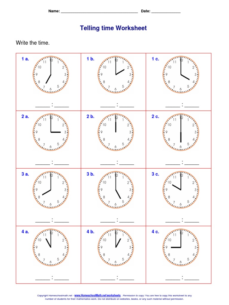 telling time worksheet pdf pdf copyright law law