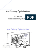 Ant Colony Optimization: S2 Mkom Kecerdasan Komputasional