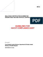 Guidelines For Haccp Compliance Audit PDF