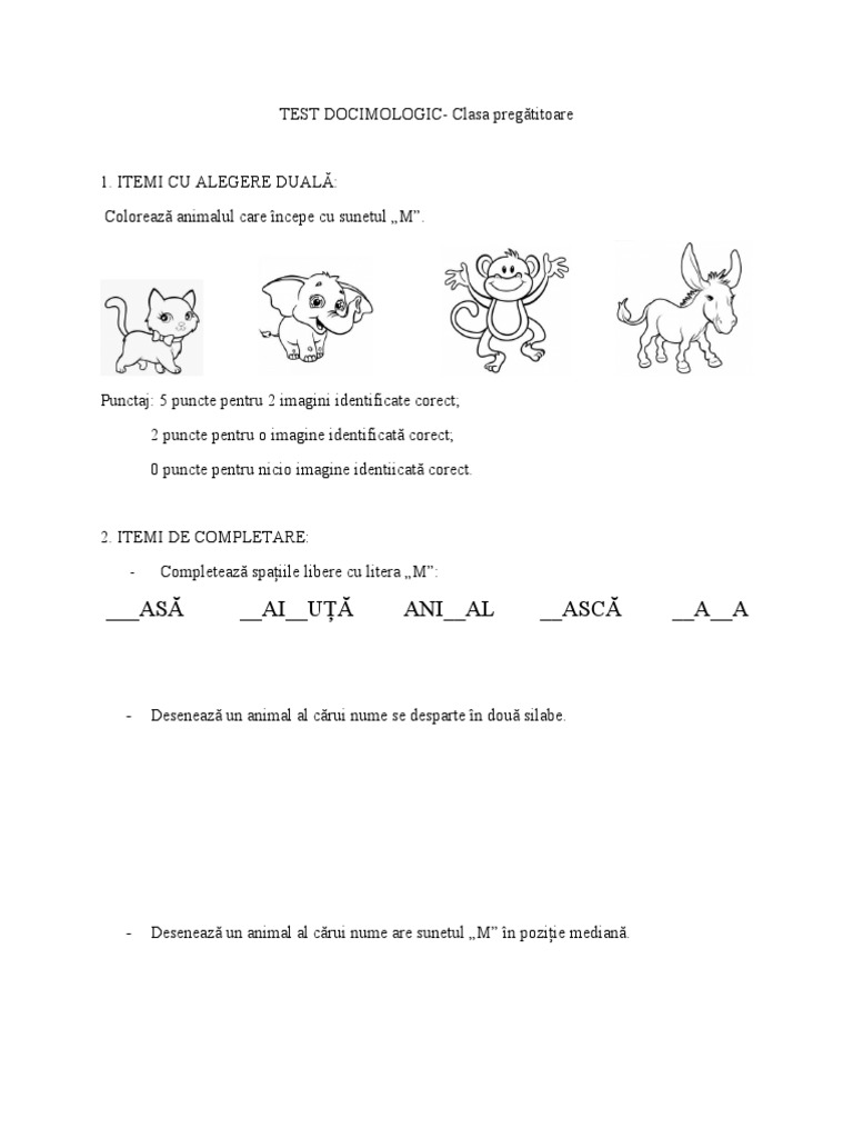 Test Docimologic | PDF