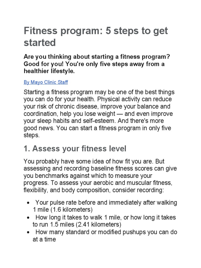 One of The Best Fitness Program PDF Physical Fitness Strength