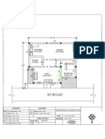 20' ROAD: Kitchen 8'6"X10'0" Dining 19'9"X10'0"