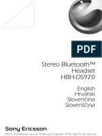 Bluetooth HBH-DS970