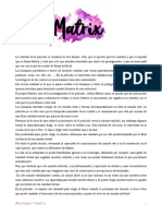 Matrix Comentario PDF