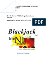 Enhancement: Blackjack To The NTH Degree - Formula Cycling Method